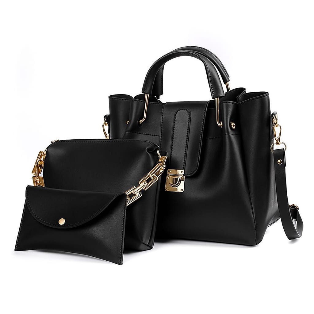 Sophisticated Shoulder Bag (3 Piece )