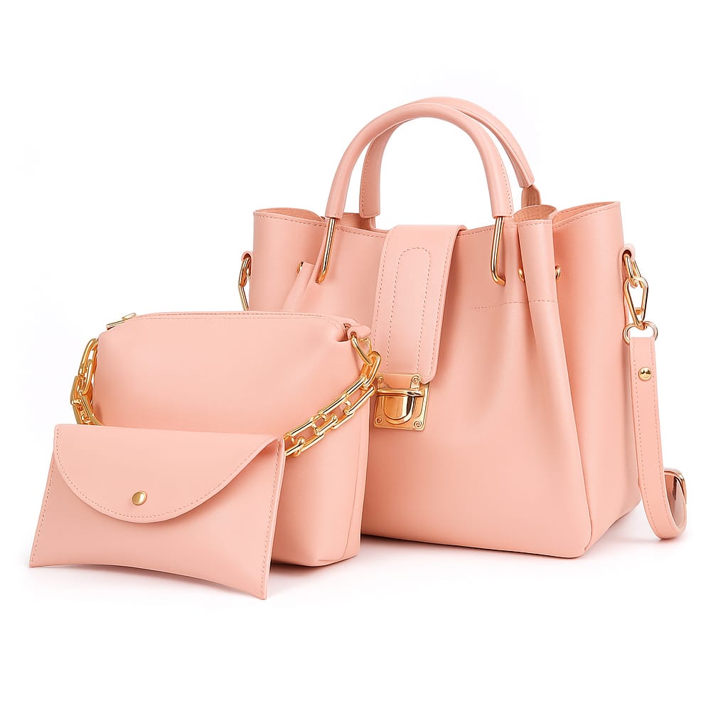 Sophisticated Shoulder Bag (3 Piece )