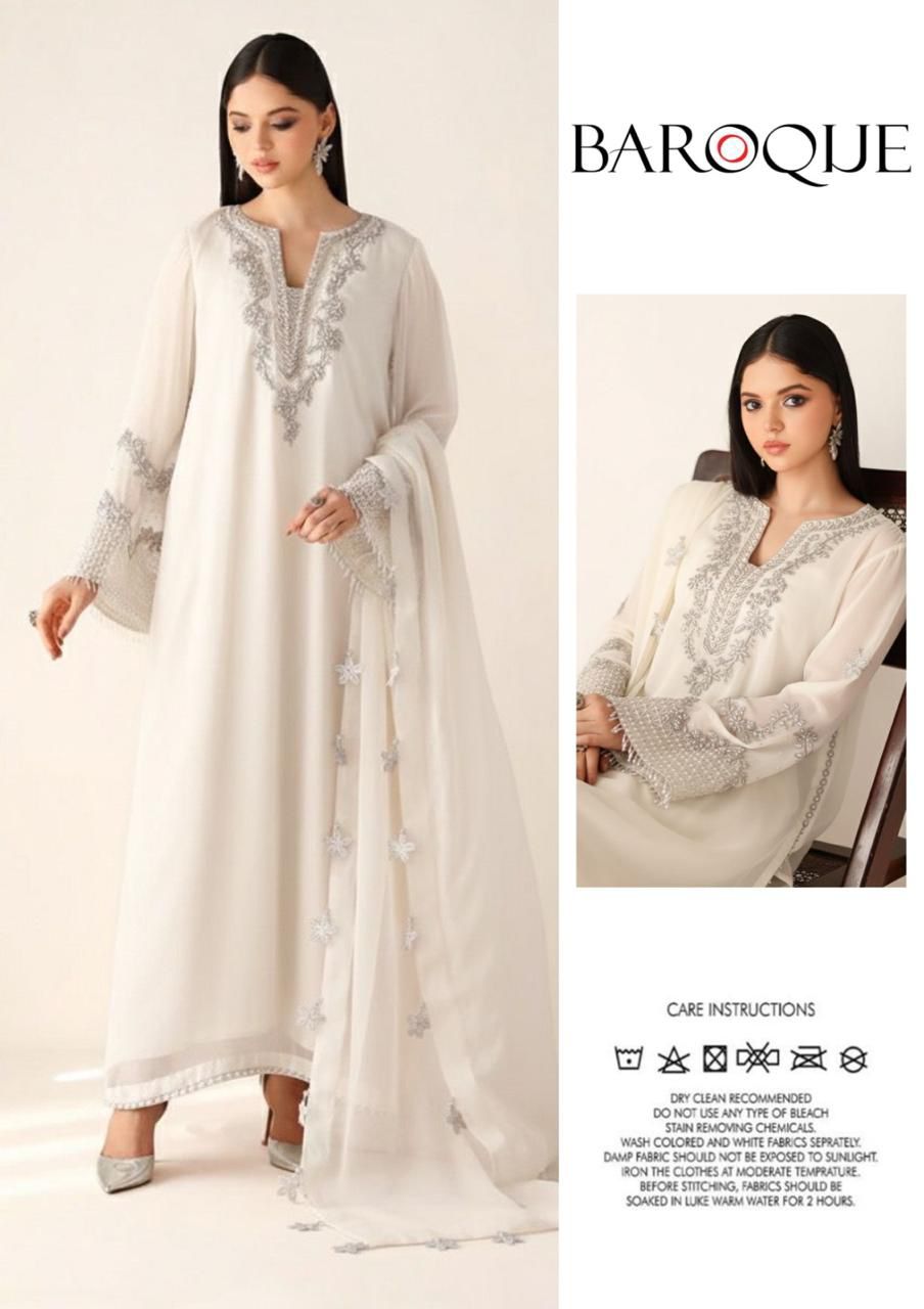 LUXURY CHIFFON HAND EMBELLISHED FESTIVE COLLECTION 2025/26